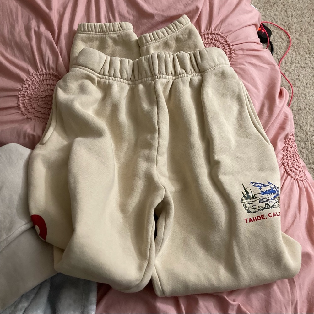 Set Active Merch Sweatpants in Lake Life